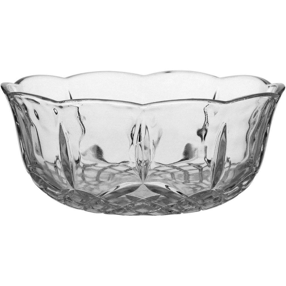 SALADEIRA 6x13x13cm 450ml VIDRO TRANSP 6PÇ