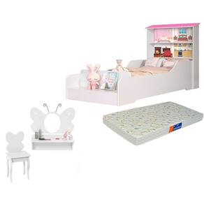 Quarto de Casinha de Barbie com Cama Infantil Brinquedo - LUA DE CRISTAL -  Casinha de Boneca - Magazine Luiza