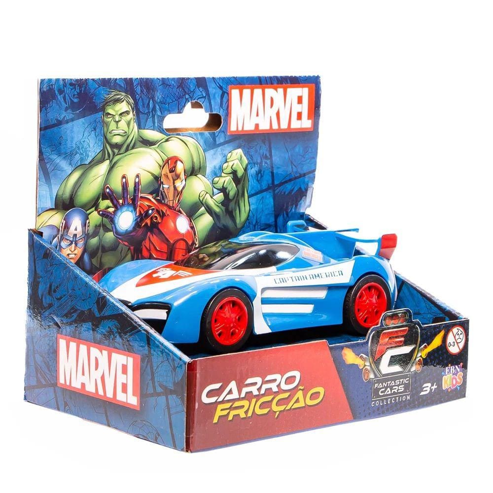 Carro Fricção EBN Fantastic Capitão América