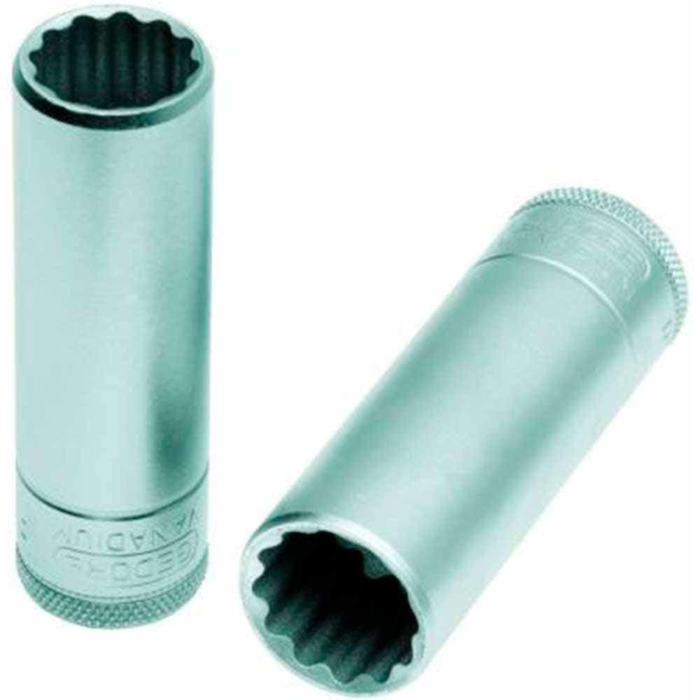 Soquete Longo Estriado 1/2 Pol X 27 mm 015711 GEDORE