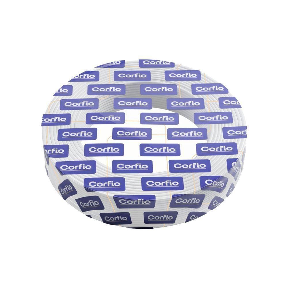 Fio De Cobre Flexível 1,0mm2 - Corfio Branco - Por Metro
