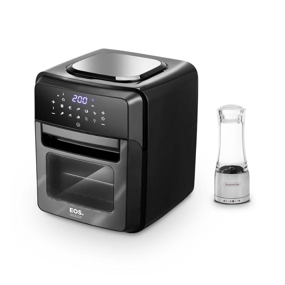 Fritadeira Sem Óleo Air Fryer Toutch Eaf12t 127v Eos Com Moedor Sal ou Pimenta Realce G Tramontina