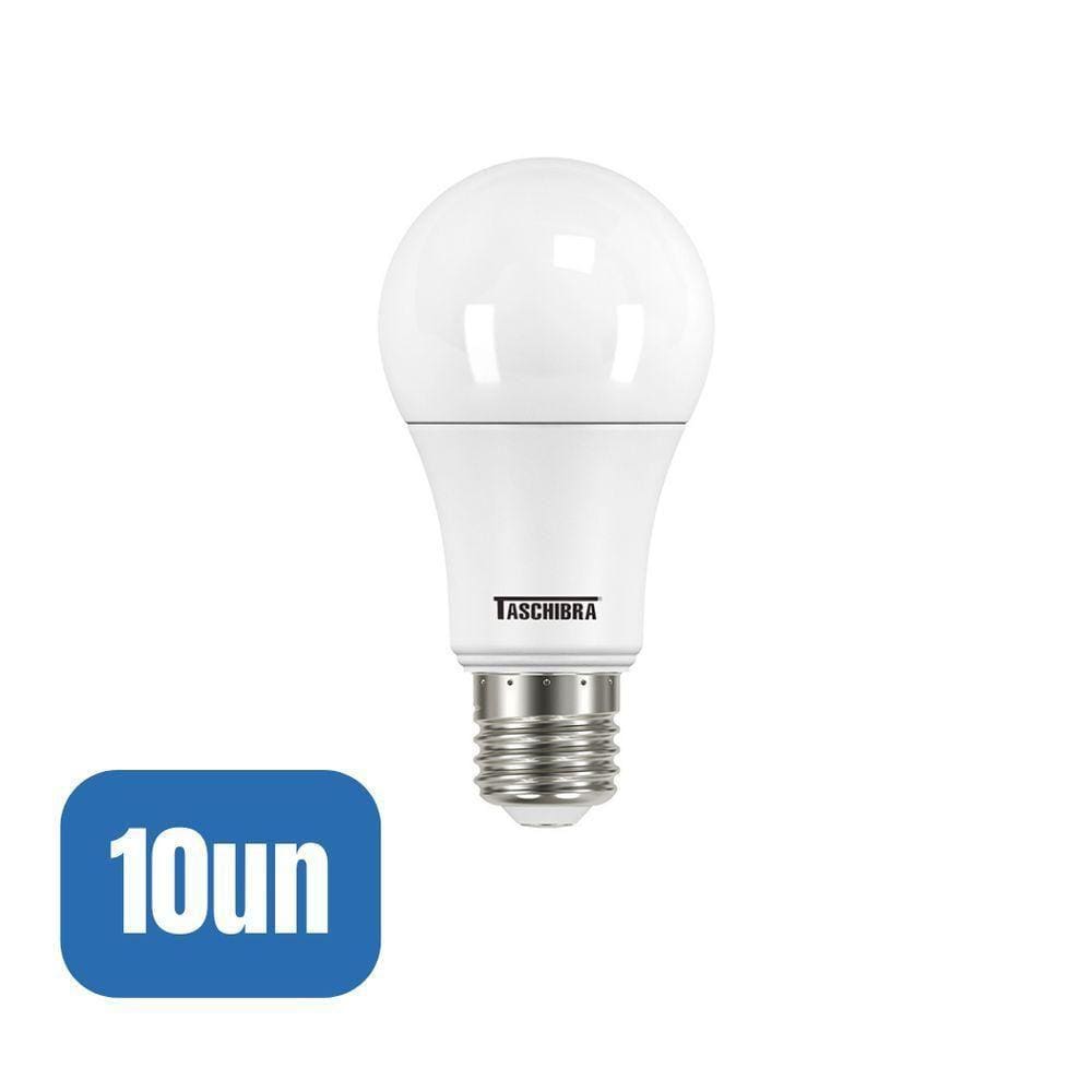 10 Lâmpadas Led Tkl 80 12w - Taschibra 3000k (amarela)