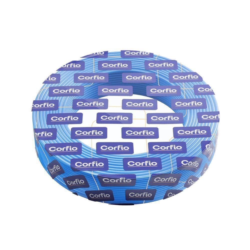 Fio De Cobre Flexível 1,5 Mm2 - Corfio Azul - 100m (rolo)