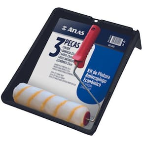 Kit De Pintura Antirespingo Com 3 Peças Atlas