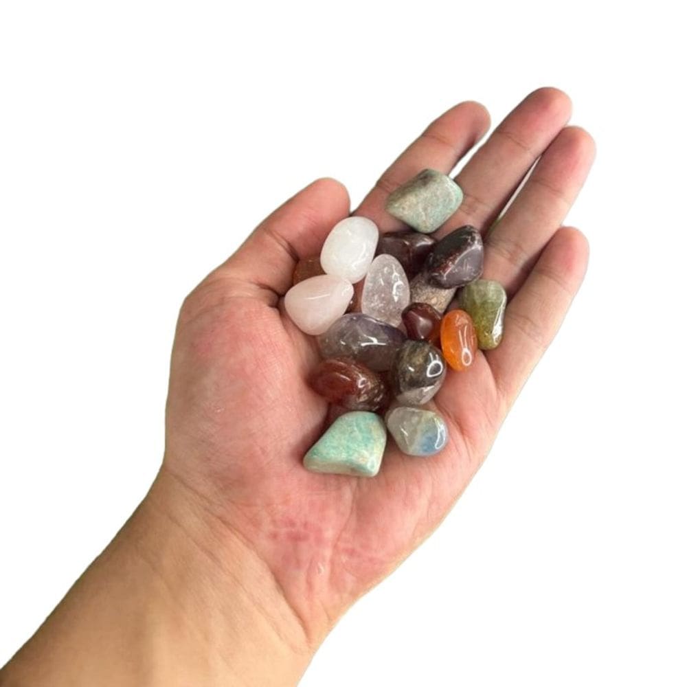 Pedra Roladas Diversas 2 a 3 cm Pacote 200g