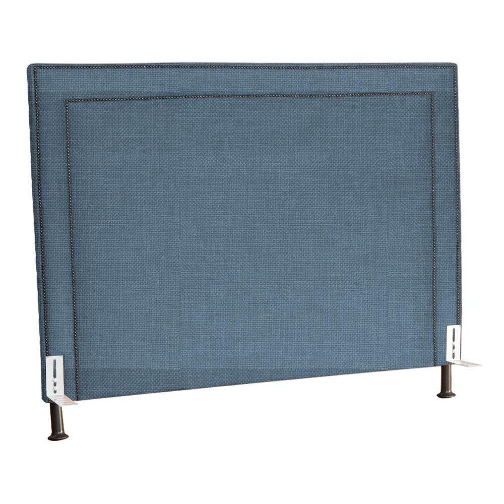 Cabeceira Cama Box Quarto Casal Super King 195cm Viviane Linho - Estopar