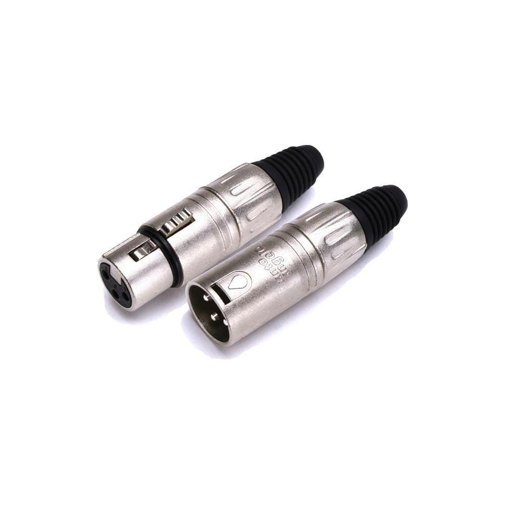 Par de Plug XLR Cabo Linha Santo Angelo