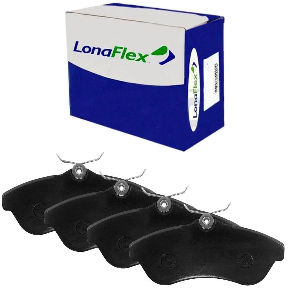 Kit Pastilha Freio Dianteira Citroen C3 Lonaflex P514