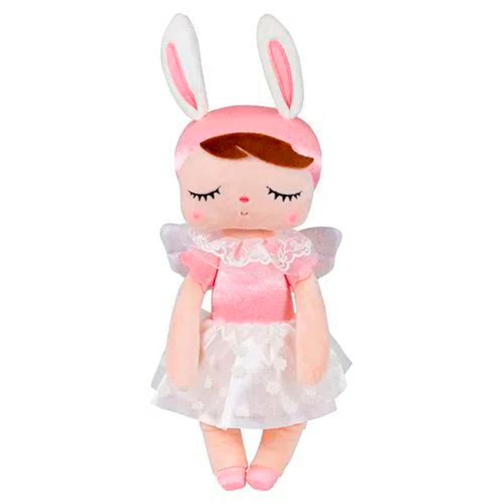 Boneca Infantil Metoo Angela Angel Rosa c/ Sacola