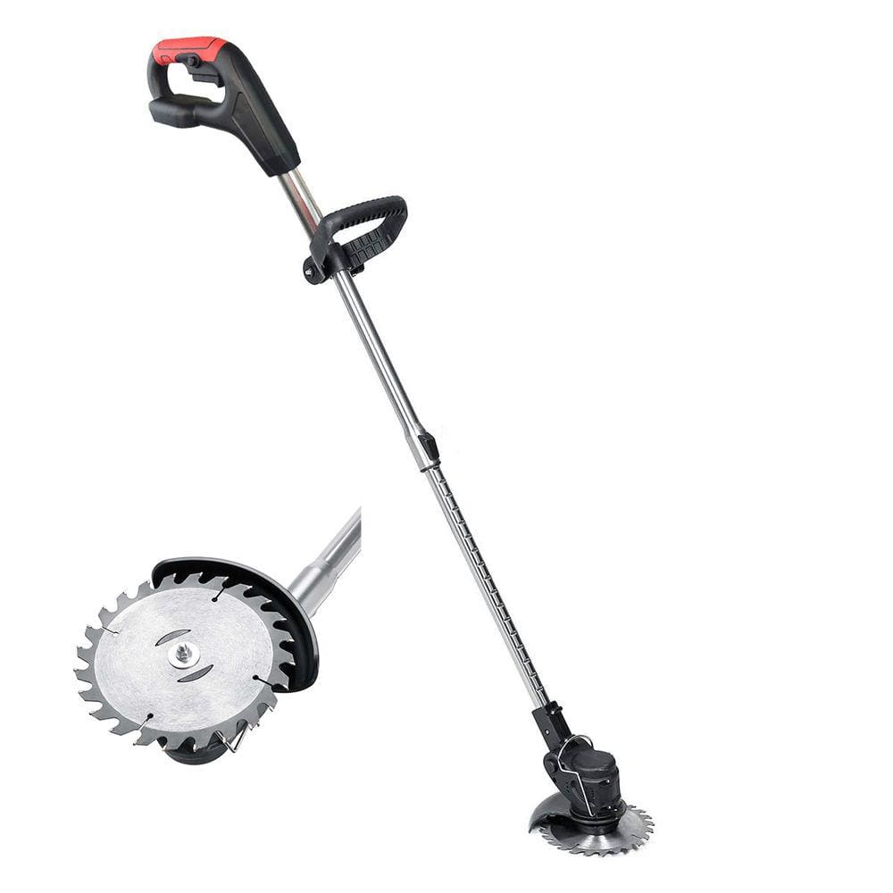 Aparador Cortador de Grama Gramado Planta Portatil Sem Fio Jardim Quintal Potente Resistente Seguro