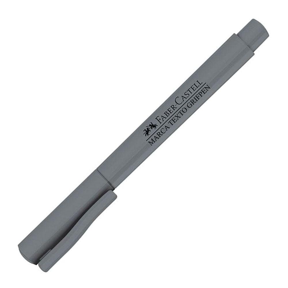 Pincel marca texto Cinza MT/CZZF - Faber-Castell