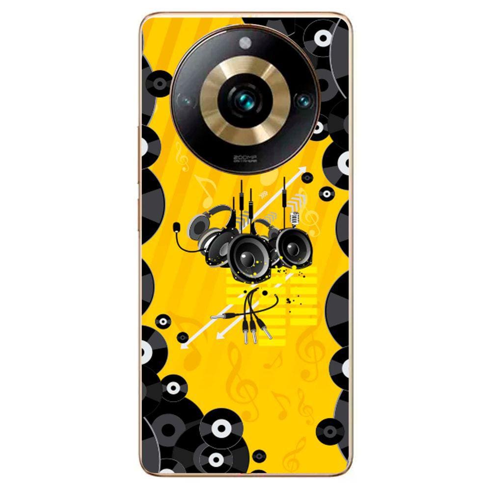 Capa Adesivo Skin354 Verso Para Realme 11 Pro Plus