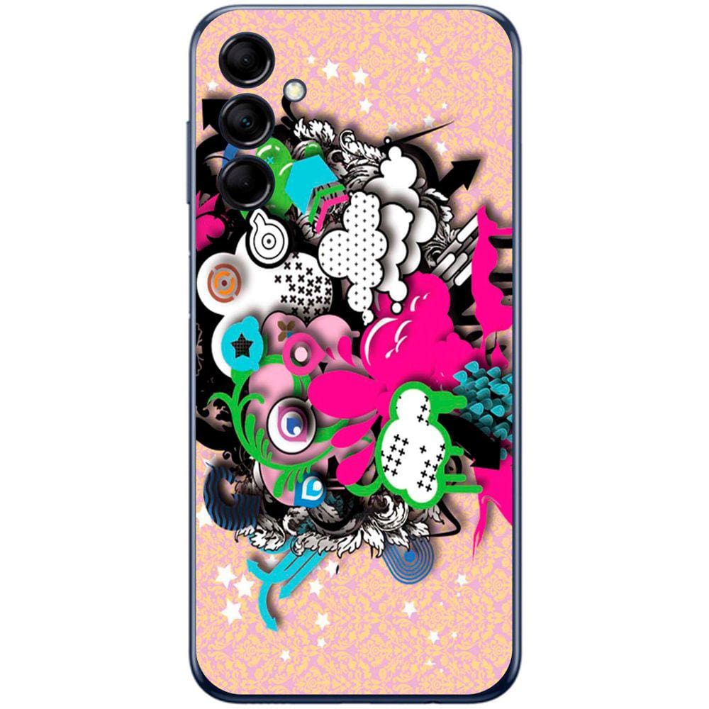 Capa Adesivo Skin104 Verso Para Samsung Galaxy M14