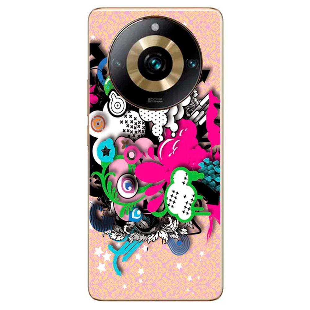 Capa Adesivo Skin104 Verso Para Realme 11 Pro Plus