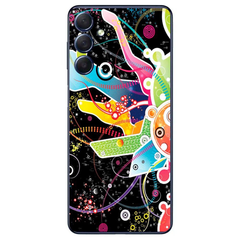 Capa Adesivo Skin058 Verso Para Samsung Galaxy M54 5G