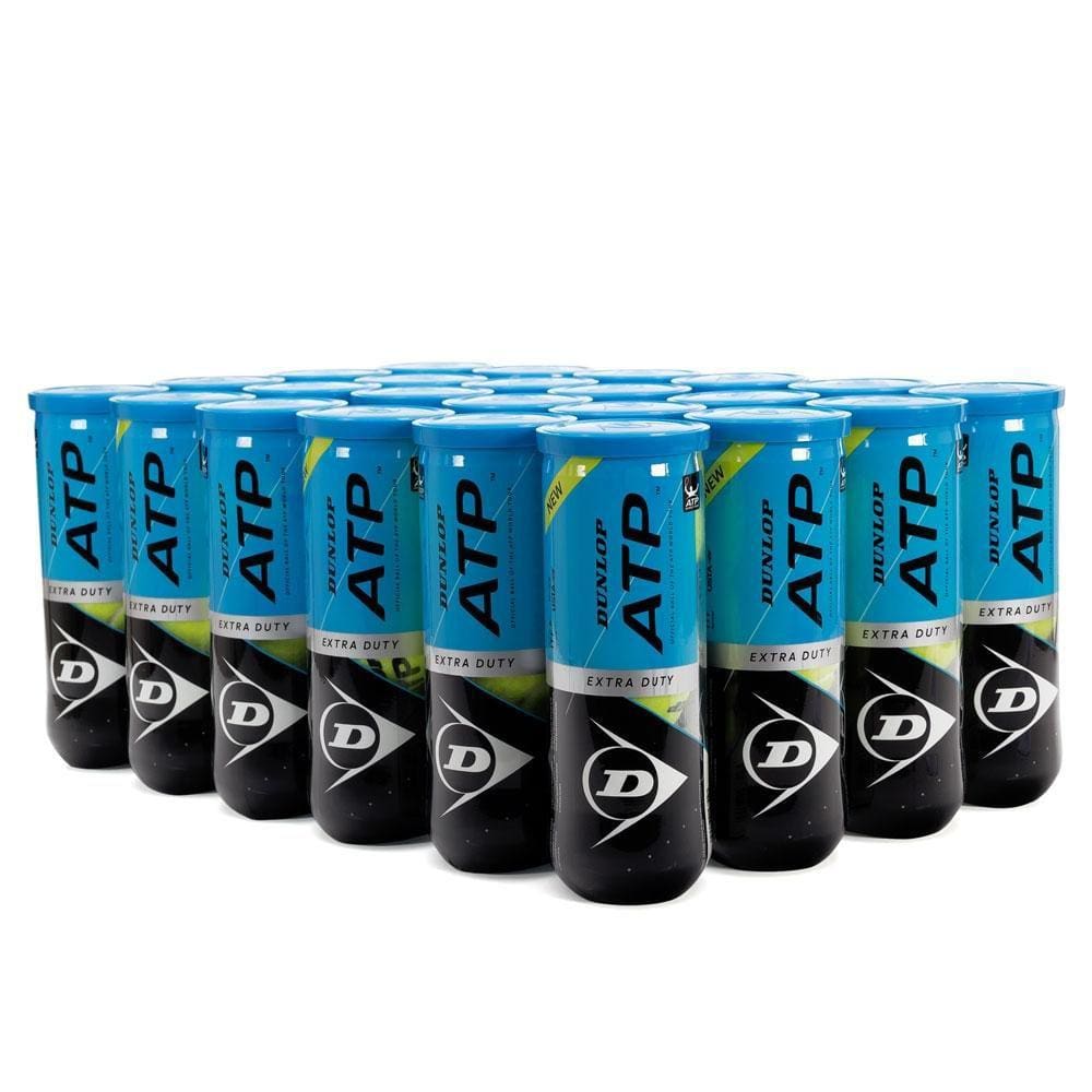Bola de Tênis Dunlop ATP - Caixa com 24 tubos