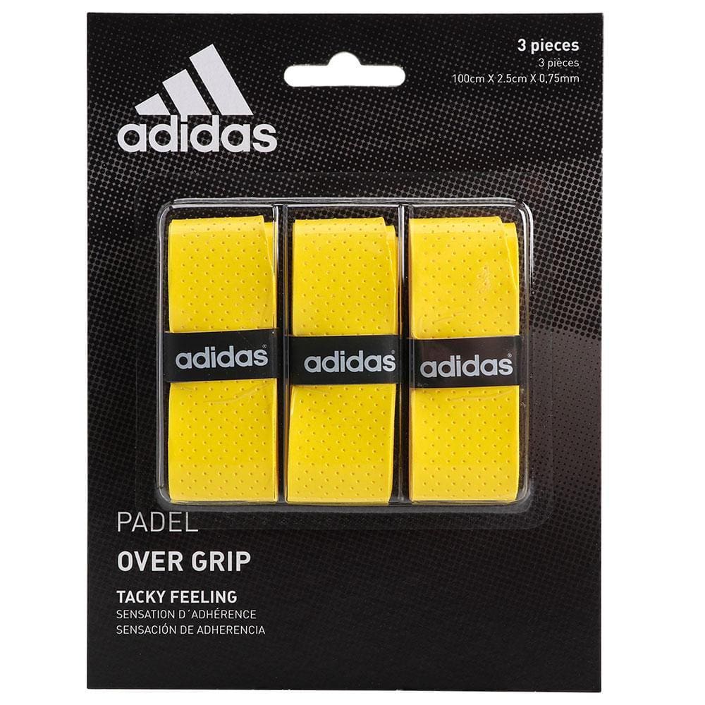 Overgrip Adidas Padel e Beach Tennis X3 Amarelo