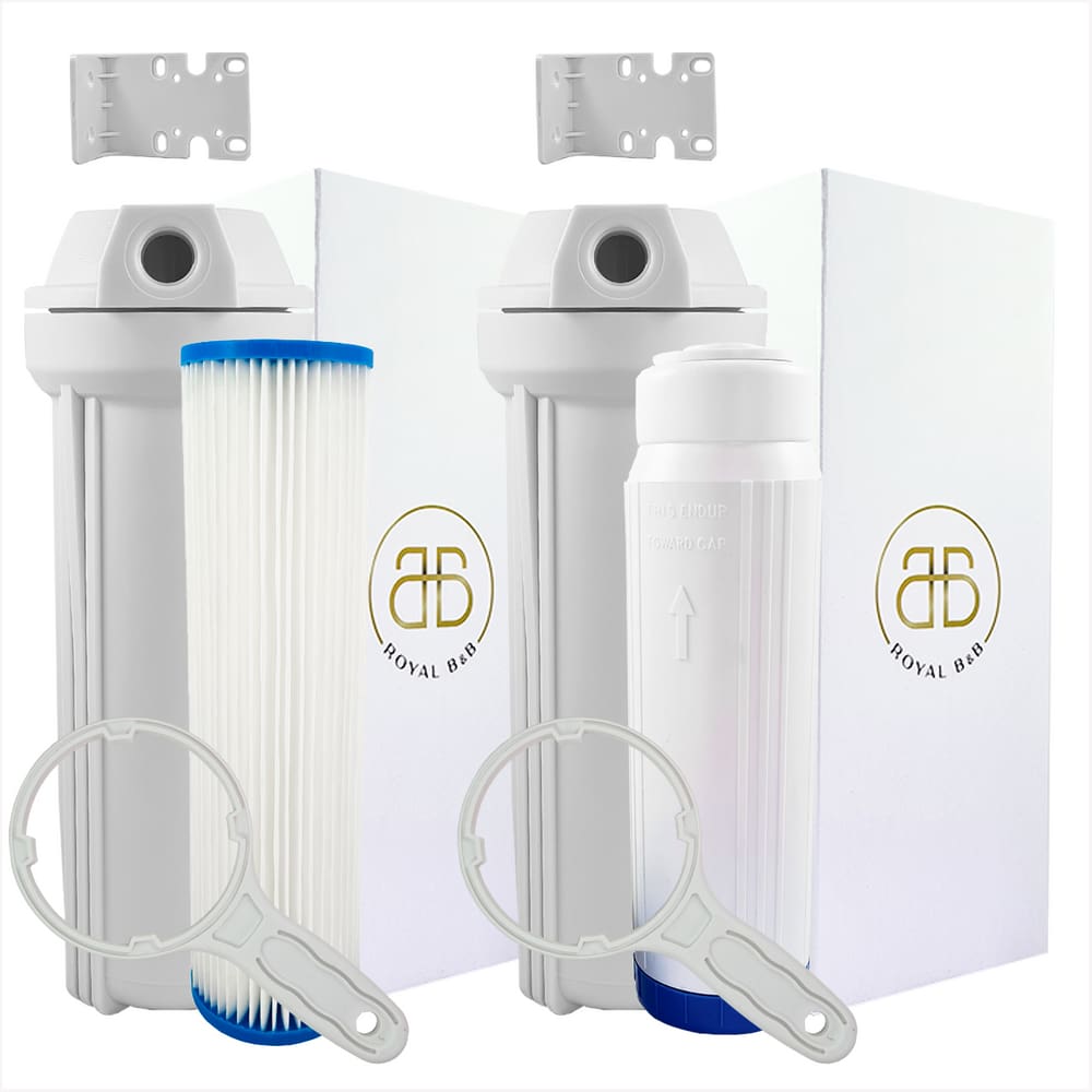 Kit Tira Ferro Caixa D`agua E Sedimentos Zeólita Plissado