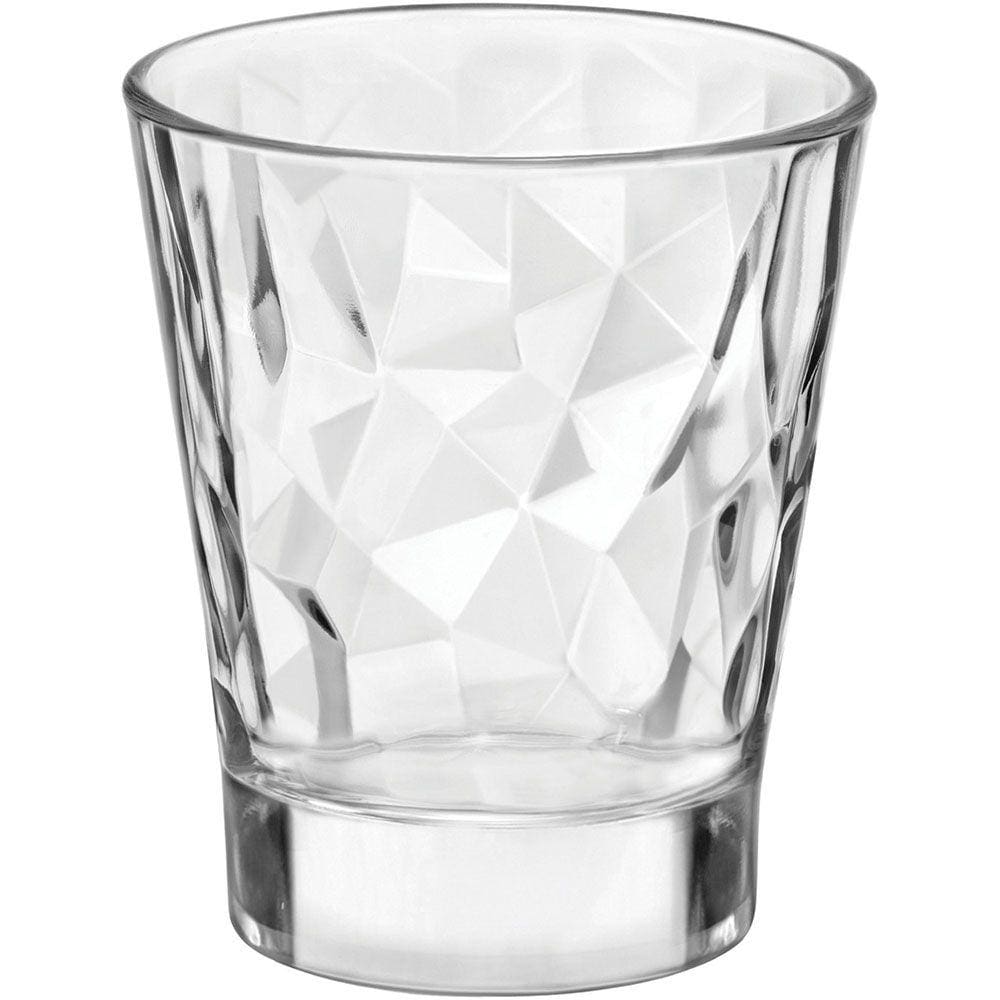 BORMIOLI ROCCO DIAMOND COPO SHOT 7x6x6cm 85ml VIDRO TRANSP 6PÇ