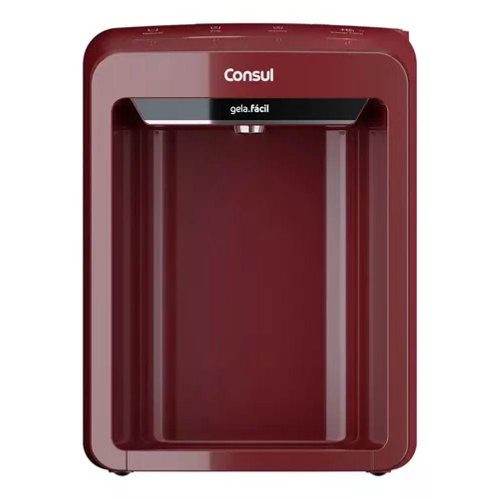 Purificador De Água Gela Fácil Digital Touch Red - Consul