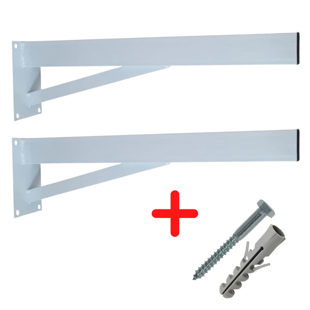Suporte Para Pia Parafusar Super Reforçado 30cm 2 Unidades Granito