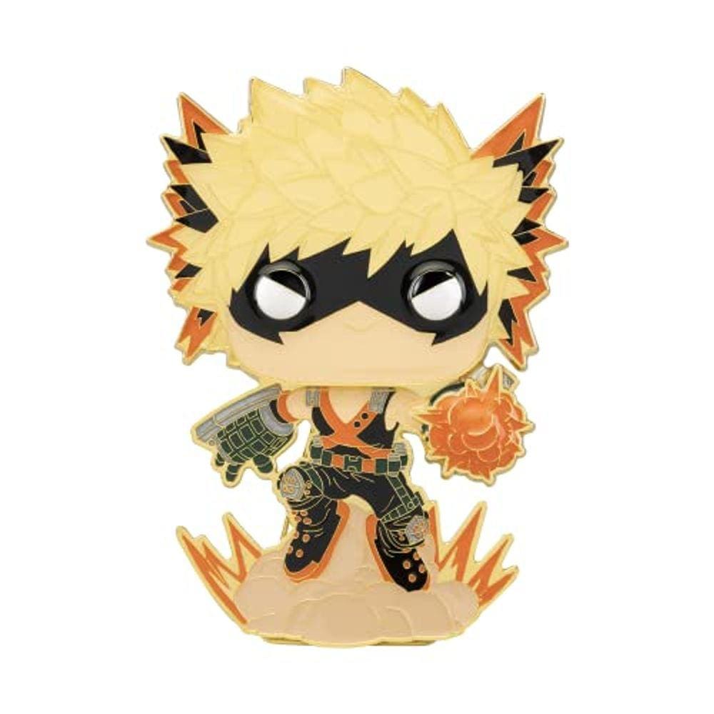 Funko Pop! Alfinete de tamanho: My Hero Academia - Bakugo com Chase (os estilos podem variar)