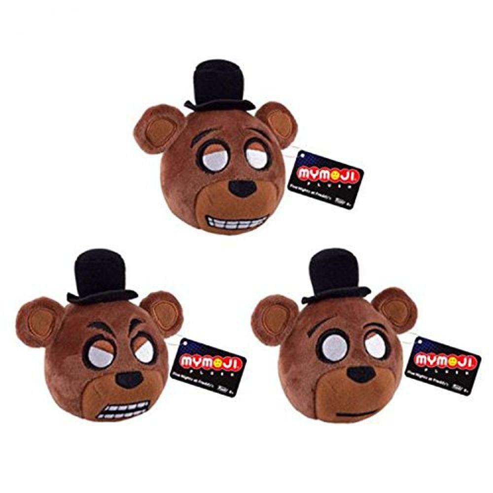 Pelucia five nights at freddys freddy olho preto dtoys