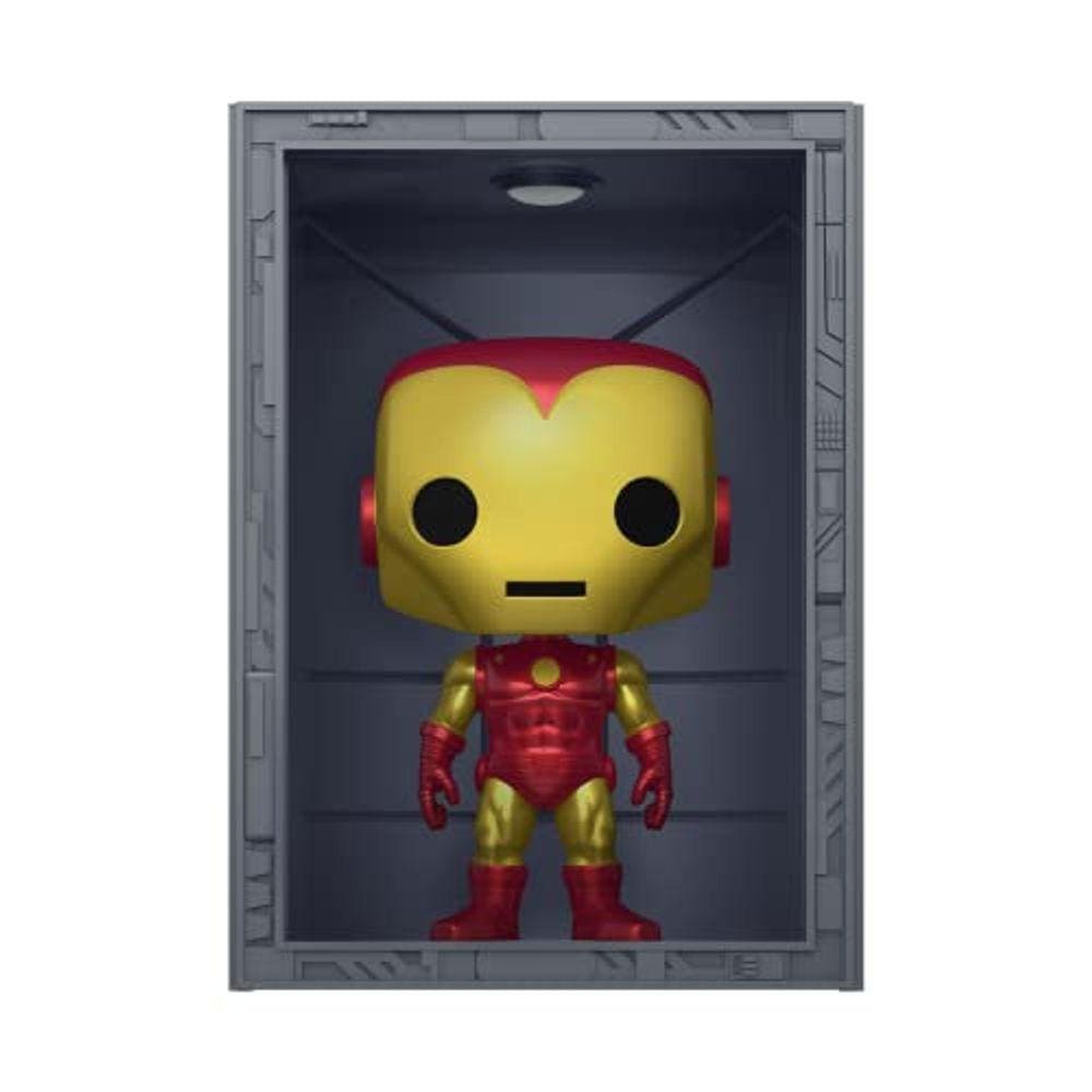 Pop! Marvel: Iron Man Hall of Armor Modelo 4 Figura de Vinil Deluxe