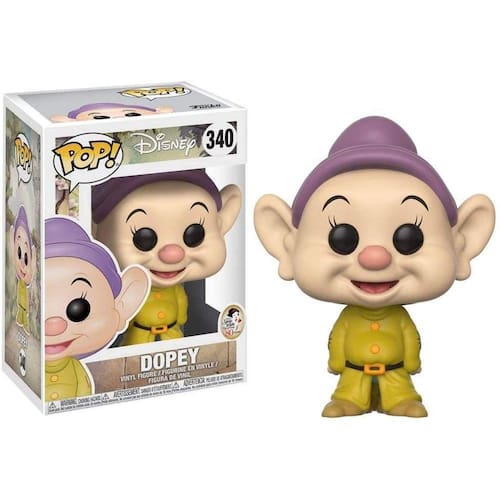 imagem-Funko Pop Disney: Branca de Neve - Figura de Vinil Colecionável Dopey (estilos podem variar)