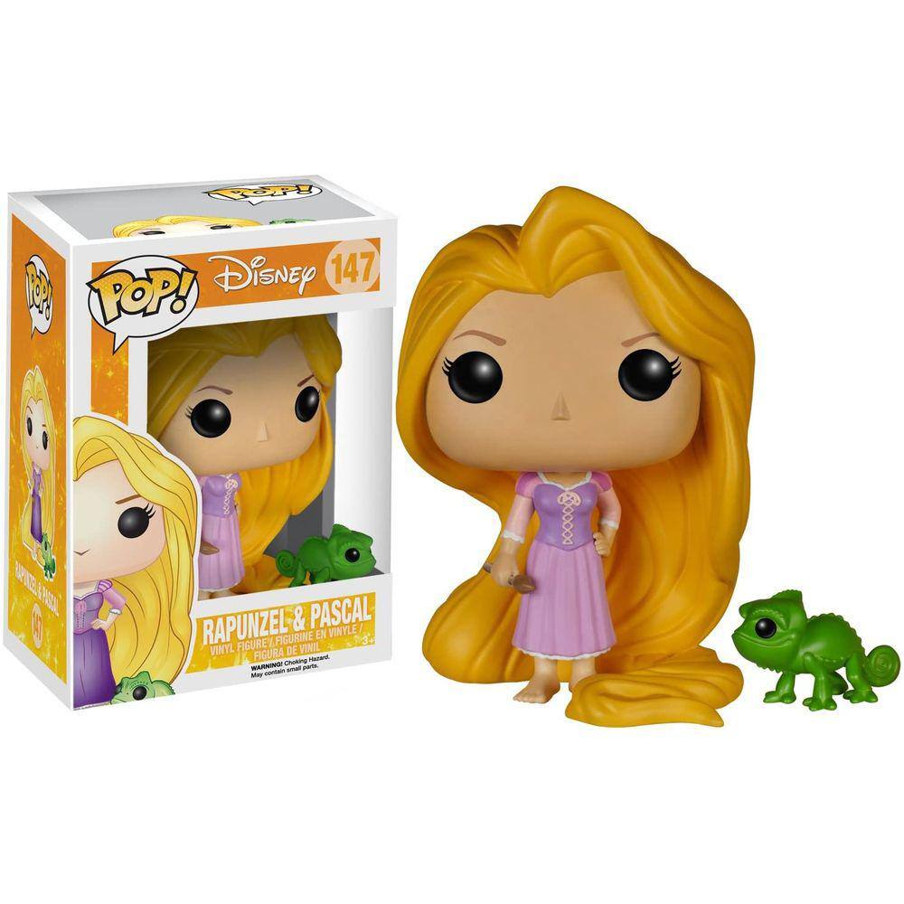 Funko POP Disney Enrolados: Rapunzel & Pascal