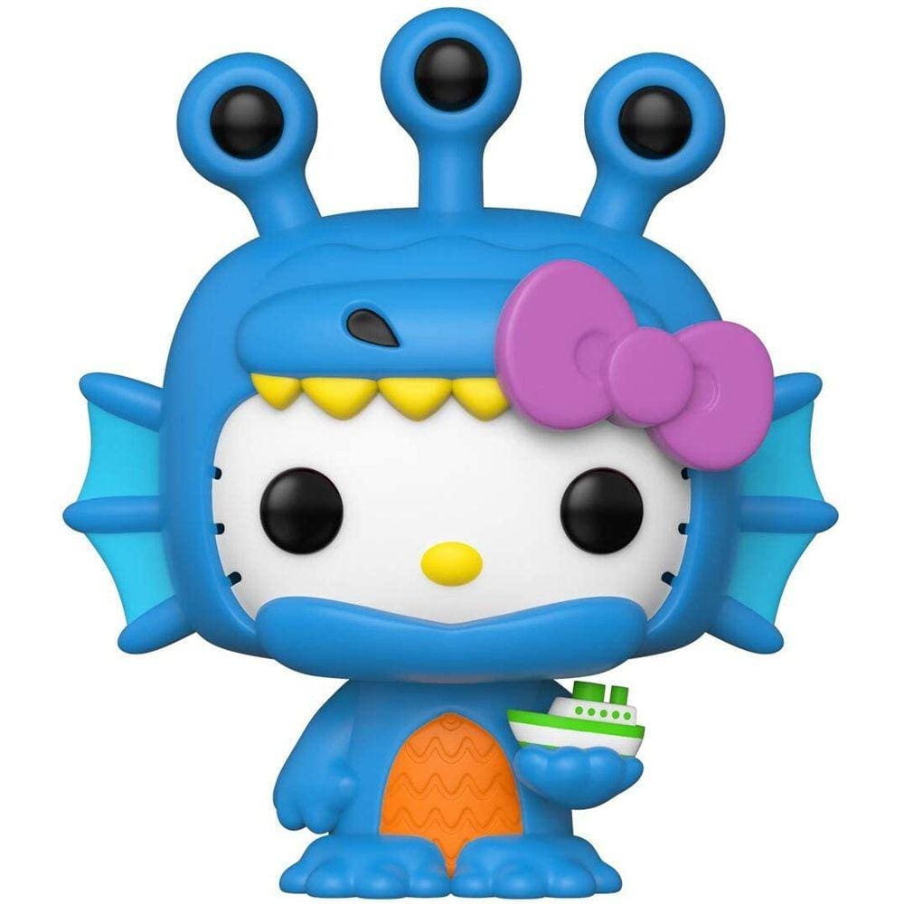 Funko POP! Sanrio: Hello Kitty Kaiju - Sea Kaiju, Multicolour, 3.75 polegadas