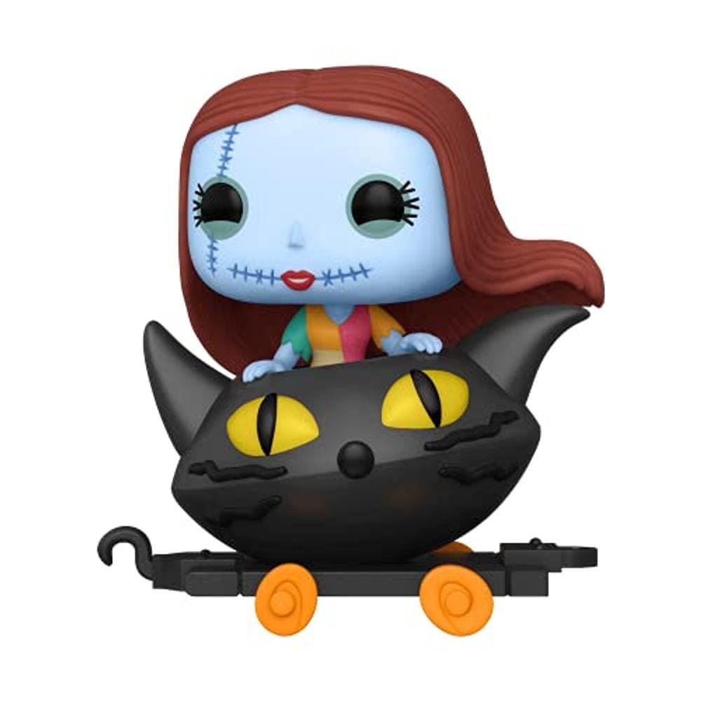 Funko Pop! Trem: Pesadelo antes do Natal - Sally no carrinho de gato, 3,75 polegadas