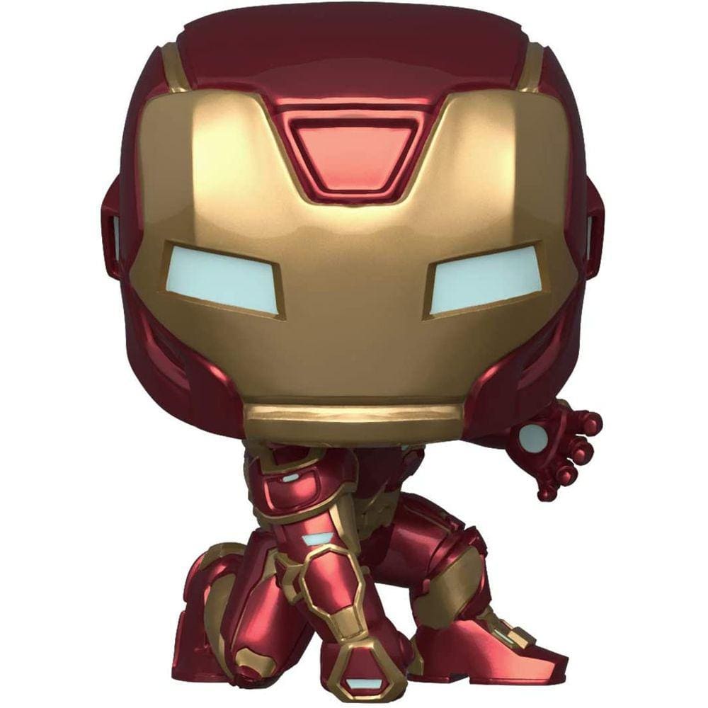 Homem de Ferro (Traje Tecnológico) - Funko Pop! Vingadores do Jogo