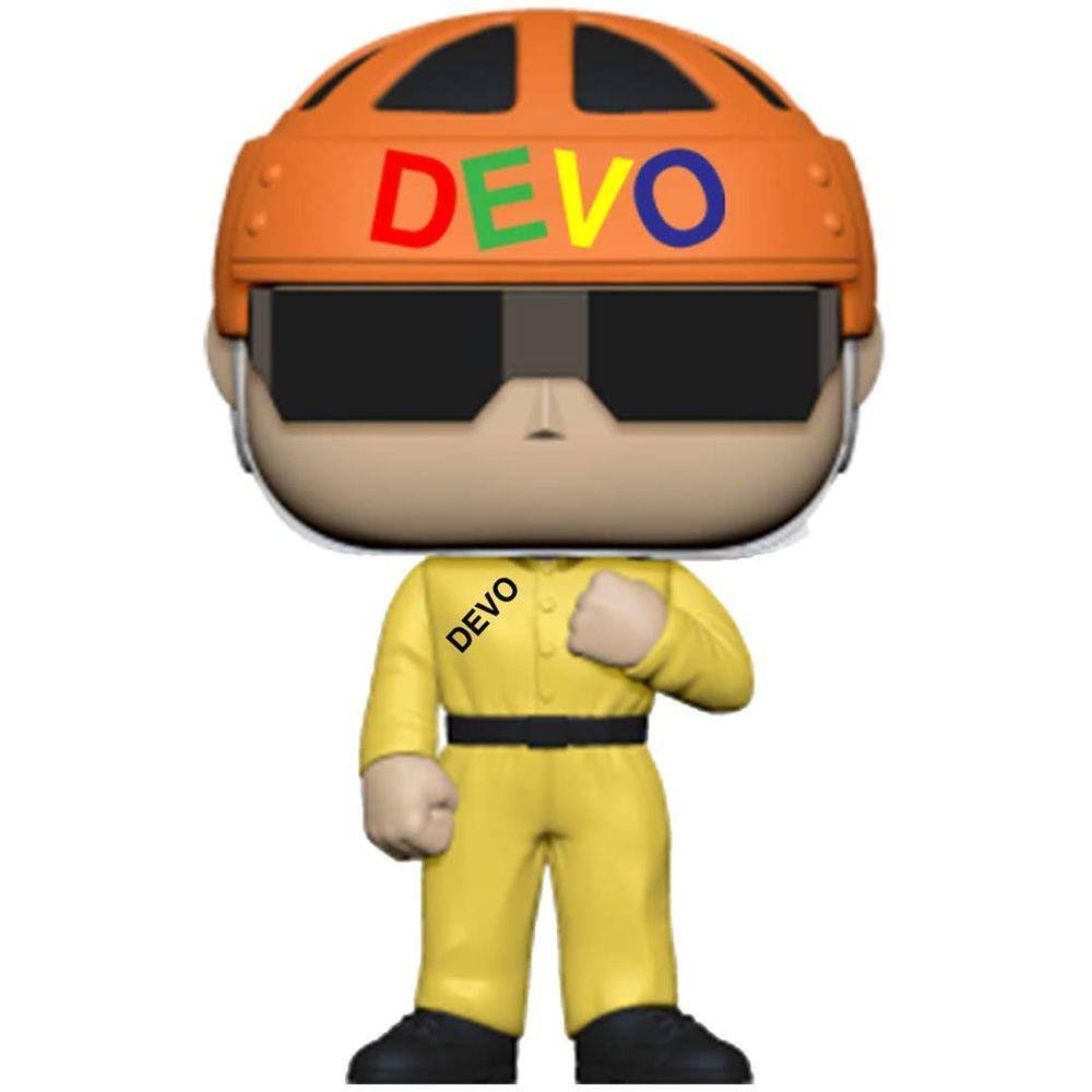 Funko Pop! Rochas: Devo - Satisfação (Terno Amarelo)