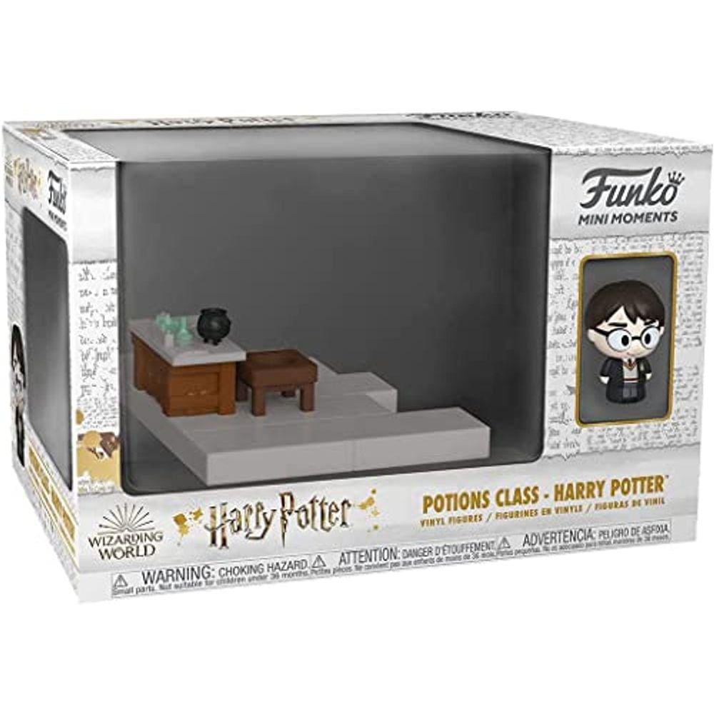 Momentos Funko POP Mini: 20º aniversário de Harry Potter - Harry com Chase (os estilos podem variar), multicolorido, padrão, 57363