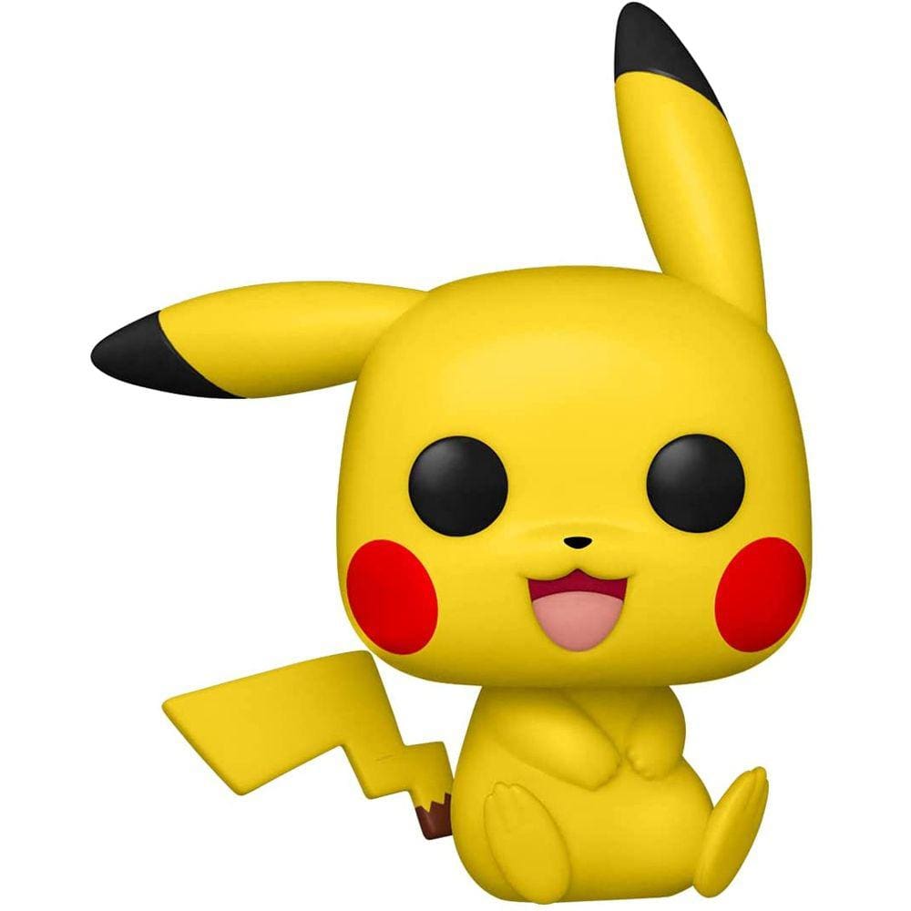 Funko Pop! Jogos: Pokemon - Pikachu (Sentado), 3,75 polegadas