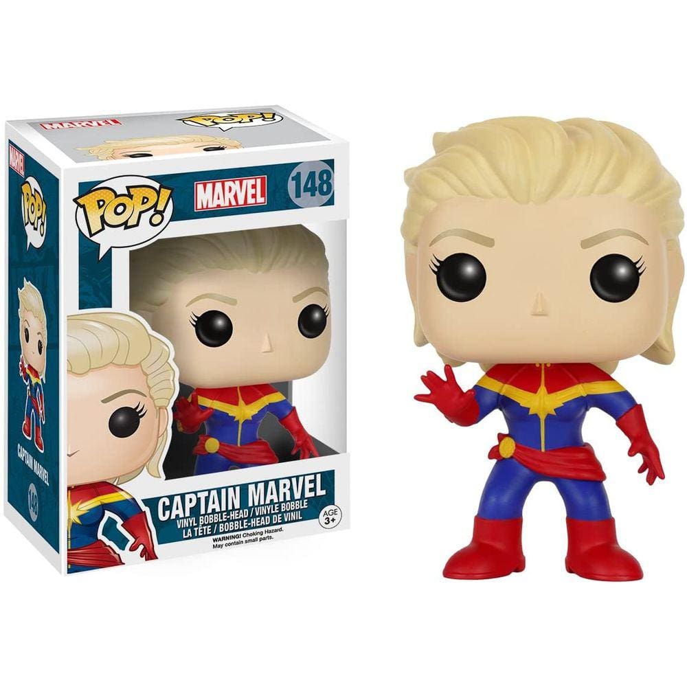 Funko 7274 Pop! Marvel: Capitão Desmascarado Marvel