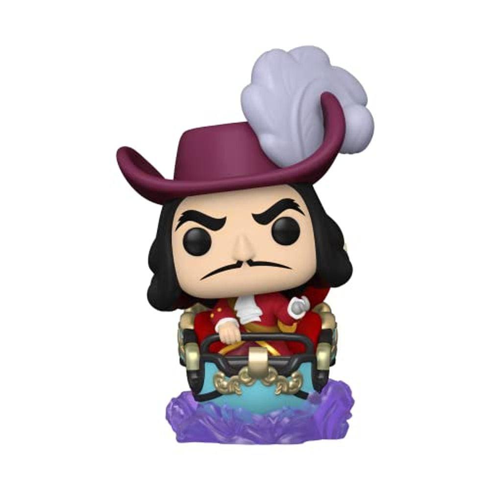 Funko Pop! Passeio: Walt Disney World 50º - Capitão Gancho na atração de voo de Peter Pan