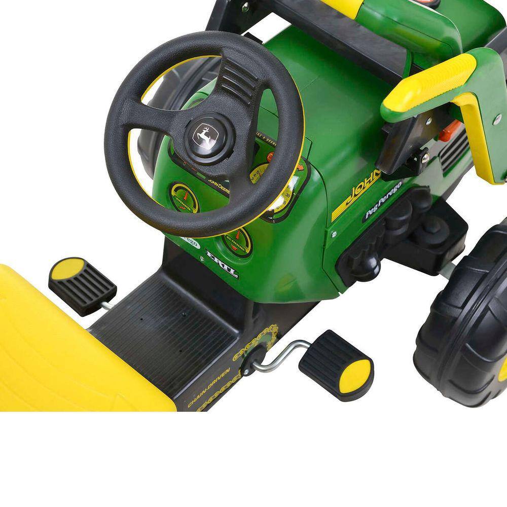 Trator de Pedal Infantil Peg Perego John Deere Ground Loader