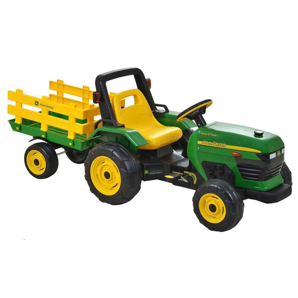 Trator de Pedal Infantil Peg Perego John Deere Ground Loader