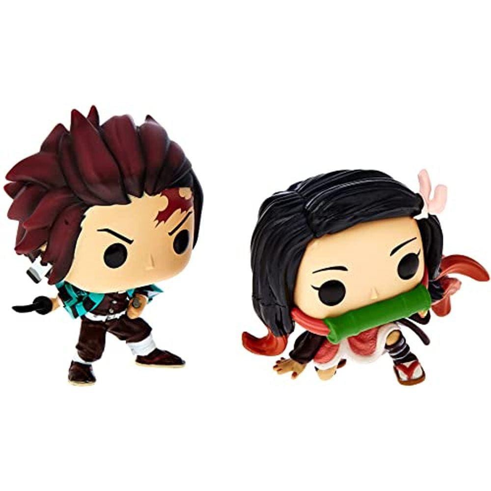 Funko POP! Animação: Demon Slayer Tanjiro & Nezuko 2 Pack Exclusivo