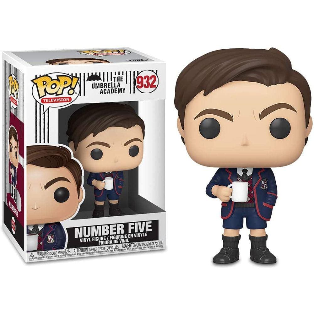 Funko Pop! TV: Umbrella Academy - Número Cinco (Estilos Podem Muito)