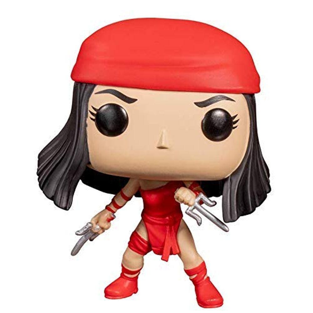 Funko Pop! Boneco de vinil exclusivo da Marvel 80 Years: Elektra (primeira aparição) #581