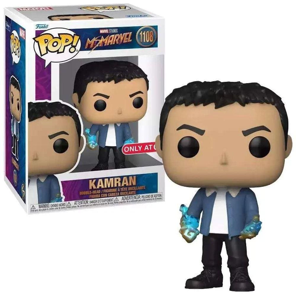 Funko Pop! Marvel: Ms. Marvel - Edição Especial - Kamran #
