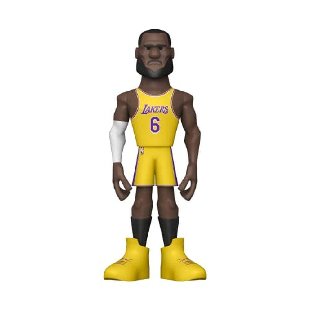 Funko Pop! Vinil dourado NBA: Lakers- Lebron com Chase 5” (os estilos podem variar)