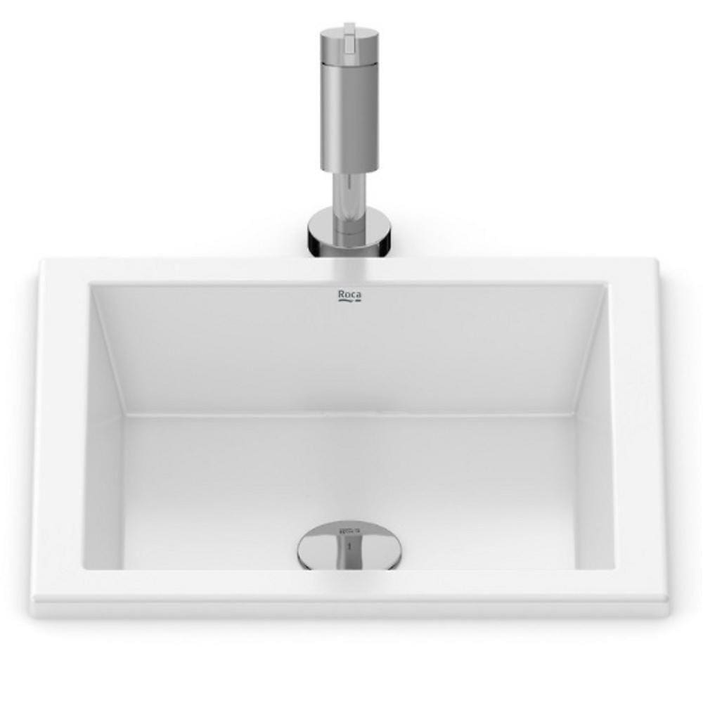 Cuba Sobrepor 41x41cm Optica Pq41 Branco Roca