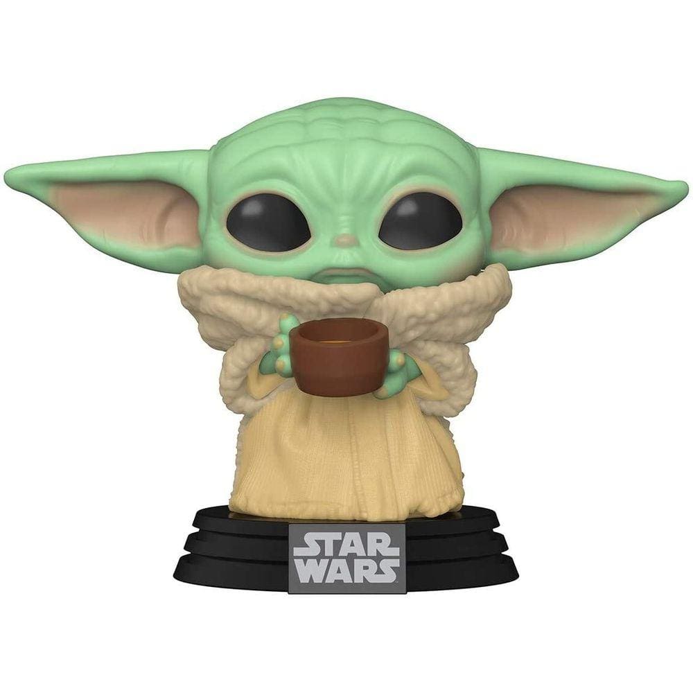 Funko Pop! Star Wars: The Mandalorian - The Child with Cup Vinyl Bobblehead
