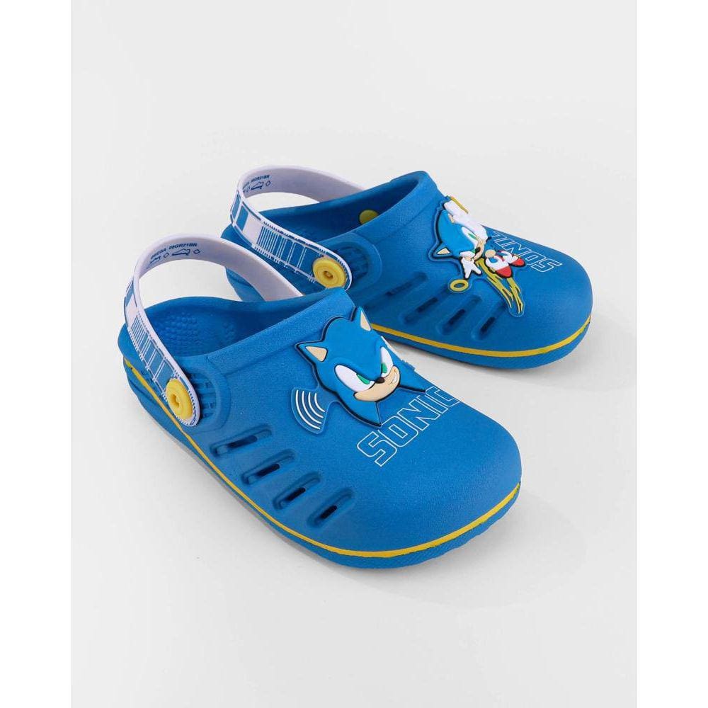 Babuche Grendene Kids Sonic Speed