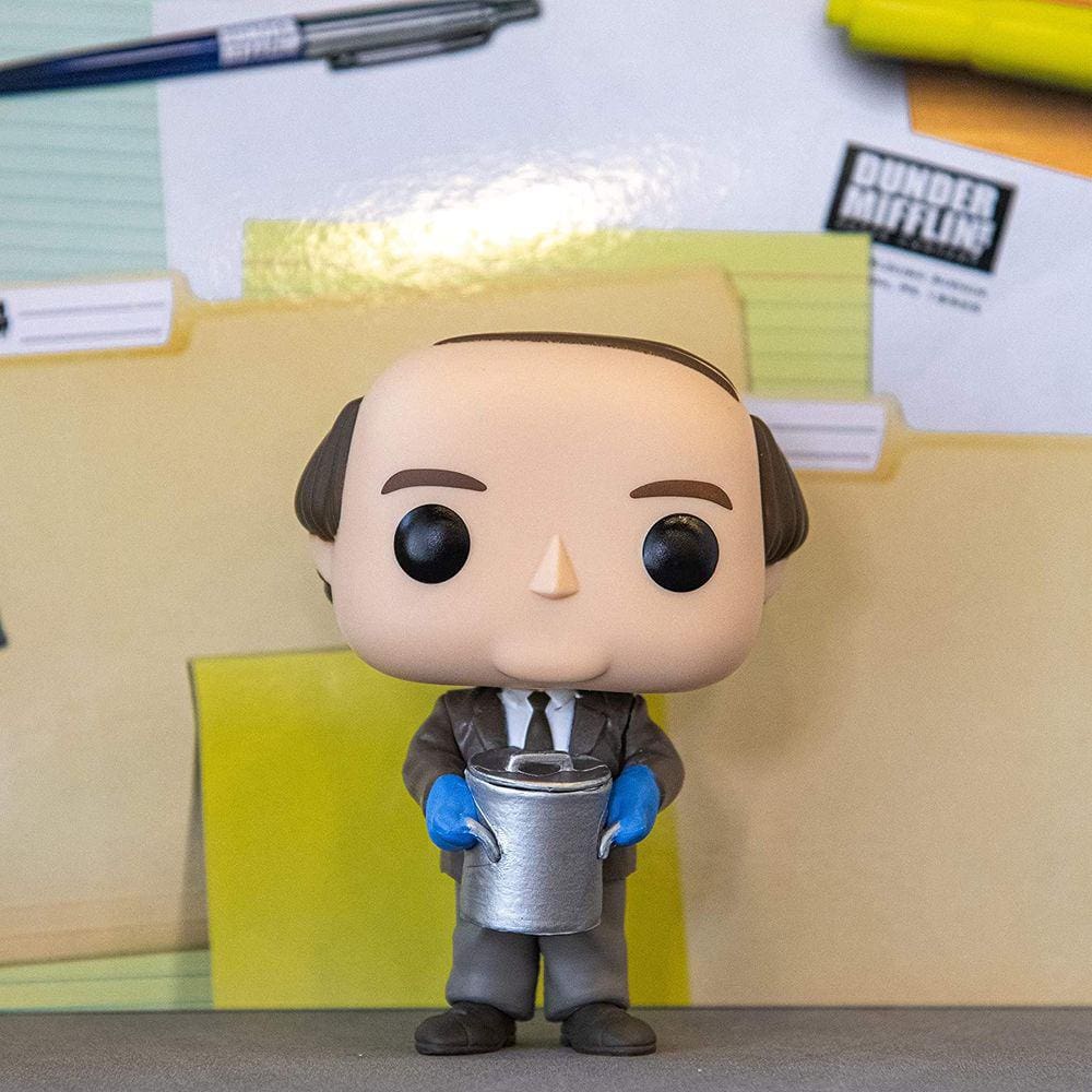 Boneco Funko Pop! TV: The Office - Kevin Malone com Chili